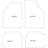 Tappetini per Fiat Idea 2003-2012 MTM