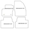 Tappetini per Ford Kuga I 08.2011-01.2013 MTM