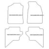 Tappetini per Ford Ranger Doppia cabina 03.2005-2011 MTM