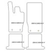 Tappetini per Jaguar XK Cabrio 05.2006-2015 MTM
