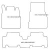 Tappetini per Mercedes Classe A (W168) corta 1998-08.2004 MTM