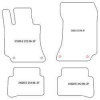Tappetini per Mercedes Classe E (W212) Wagon 2009-10.2016 MTM