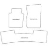 Tappetini per Mercedes Classe G 2 porte 1979-2008 MTM