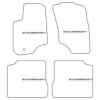 Tappetini per Mitsubishi Outlander I 04.2003-01.2007 MTM