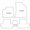 Tappetini per Peugeot 3008 I 2009-10.2016 MTM
