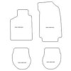 Tappetini per Porsche 911 Cabrio 4x4 1989-1992 MTM