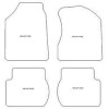 Tappetini per Subaru Justy II 3 porte 1995-2003 MTM