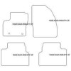 Tappetini per Ford Kuga I 05.2008-07.2011 MTM