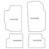 Tappetini per Peugeot 406 Coupe 1996-2004 MTM