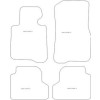 Tappetini per BMW Serie 4 (F36) Gran Coupe 2014-10.2021 MTM