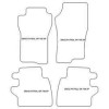 Tappetini per Nissan Patrol (Y60) 5 porte 1989-1997 MTM