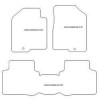 Tappetini per Kia Carens 2006-2012 MTM
