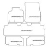Tappetini per Renault Espace IV 2002-2015 MTM