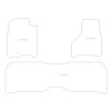 Tappetini per Dodge Ram Crew Cab 2009-2013 MTM