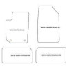 Tappetini velluto per Citroen Xsara Picasso 2000-2010 MTM
