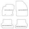 Tappetini velluto per Ford Focus Cabrio 03.2007-2011 MTM