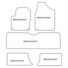 Tappetini velluto per Ford Galaxy I 1995-05.2006 MTM