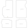 Tappetini velluto per Honda HR-V 5 porte 1999-2006 MTM
