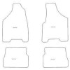 Tappetini velluto per Lancia Y10 1991-1995 MTM