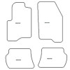 Tappetini velluto per Mazda 2 (DY) 2006-08.2007 MTM