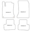 Tappetini velluto per Mercedes Classe B (W246) 10.2011-02.2019 MTM