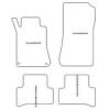 Tappetini velluto per Mercedes CLK (W208) 1997-2003 MTM