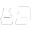 Tappetini velluto per Mercedes Sprinter van 1995-2006 MTM