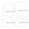 Tappetini velluto per Mitsubishi Colt (Z30) 3 porte 11.2008-2012 MTM