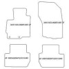 Tappetini velluto per Mitsubishi Outlander II 03.2007-08.2012 MTM