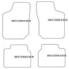 Tappetini velluto per Opel Corsa B 1993-2000 MTM