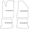 Tappetini velluto per Seat Ibiza II 1999-2002 MTM