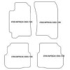 Tappetini velluto per Subaru Impreza I 05.1993-11.2000 MTM