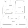 Tappetini velluto per Toyota Land Cruiser (J200) 2007- MTM