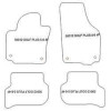 Tappetini velluto per Volkswagen Golf Plus 5 (1K) 2004-2009 MTM