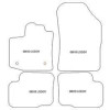 Tappetini velluto per Dacia Lodgy 7 posti 07.2012-10.2022 MTM