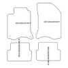 Tappetini velluto per Renault Laguna II Grandtour 2001-06.2007 MTM