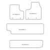 Tappetini velluto per Renault Trafic bus 09.2014- MTM