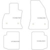Tappetini velluto per Fiat 500L 06.2017- MTM