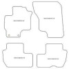 Tappetini velluto per Mitsubishi Outlander III PEVH 2013-09.2018 MTM