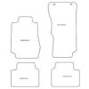Tappetini velluto per Alfa Romeo Giulia (Type 952) Q4 06.2016- MTM