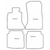 Tappetini velluto per BMW Serie 7 (F02) Long 2008-2015 MTM
