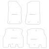 Tappetini velluto per Jeep Wrangler (JL) 5 porte (anche 4xe Plug in Hybrid) 2018- MTM