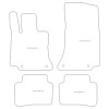 Tappetini velluto per Mercedes Classe C (S206) Wagon (anche Mild Hybrid / Plug-in Hybrid) 06.2021- MTM