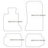 Tappetini personalizzati per BMW Serie 5 (F11) Touring 06.2010-2013 MTM