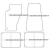 Tappetini personalizzati per Jeep Grand Cherokee II (WJ) 1999-2004 MTM