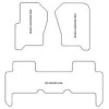Tappetini personalizzati per Land Rover Discovery III 2004-2008 MTM