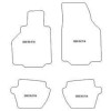 Tappetini personalizzati per Porsche 996 1997-2004 MTM
