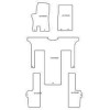 Tappetini personalizzati per SsangYong Rodius 2004-2013 MTM