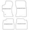 Tappetini personalizzati per Subaru Legacy IV (BP) 2003-2009 MTM