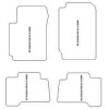 Tappetini personalizzati per Suzuki Grand Vitara II 5 porte 2005-2015 MTM